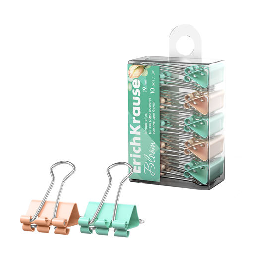 Picture of EK BINDER CLIPS 19MM PASTEL BLOOM